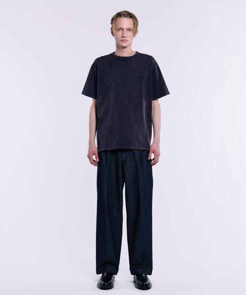 Alpha Industries（アルファインダストリーズ）の「Alpha Industries/アルファインダストリーズ/SNOW WASH SS T-SHIRT/スノー ウォッシュ エスエス Tシャツ（Tシャツ/カットソー・メンズ・ネイビー/チャコール/ブラック/ホワイト系2/オリーブ系・L/M/2XL/S/XL）」の14枚目の写真