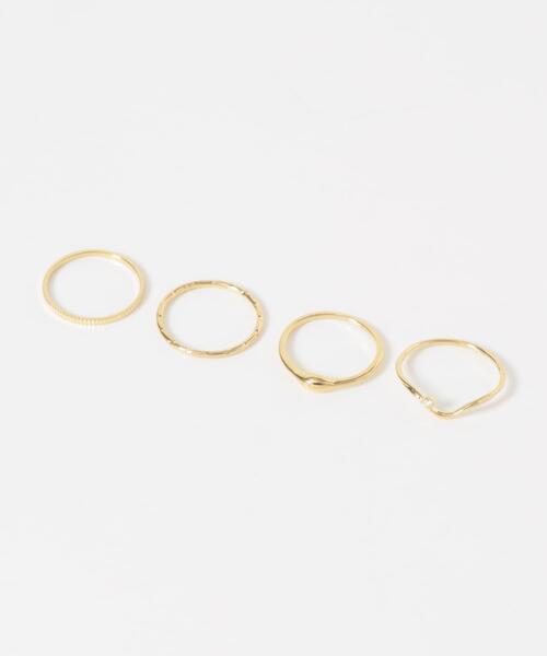 SMELLY（スメリー）の「4セットリング（リング・レディース・ゴールド・-）」の8枚目の写真
