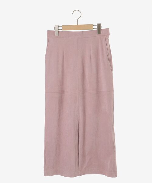 le.coeur blanc（ルクールブラン）の「《手洗い可能》リバーフェイクスエードタイトスカート（スカート・レディース・ライトベージュ/ピンク/キャメル・38）」の7枚目の写真