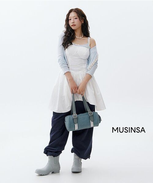 KHAKIPOINT(カーキポイント)の「Flare Layered Mini Dress (ivory)(ワンピース・レディース・その他・FREE)」の5枚目の写真