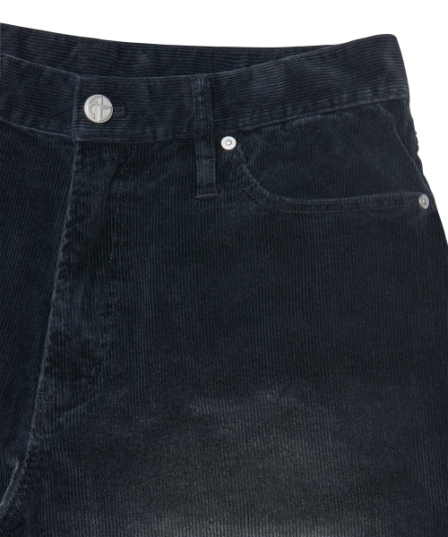 NOMANUAL(NOMANUAL)の「V.W CORDUROY PANTS - WASHED BLACK(その他パンツ・レディース・その他・SMALL/MEDIUM/LARGE)」の6枚目の写真