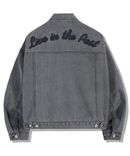 GUBIN(グビン)の「ヘビーコットントラッカージャケット - グレー(デニムジャケット・レディース・その他・MEDIUM/LARGE)」の2枚目の写真