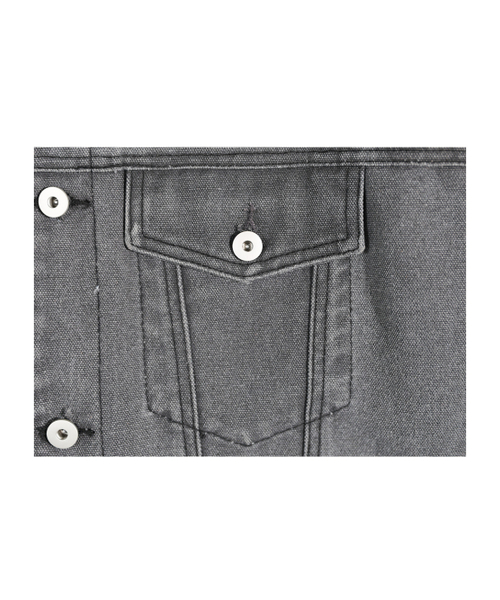 GUBIN(グビン)の「ヘビーコットントラッカージャケット - グレー(デニムジャケット・レディース・その他・MEDIUM/LARGE)」の7枚目の写真