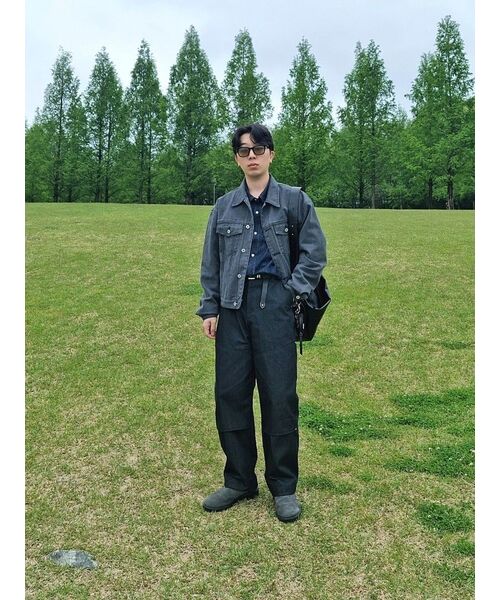 GUBIN(グビン)の「ヘビーコットントラッカージャケット - グレー(デニムジャケット・レディース・その他・MEDIUM/LARGE)」の12枚目の写真