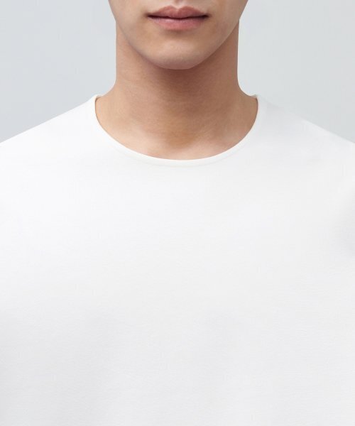 MUSINSA STANDARD（ムシンサスタンダード）の「ポンテリラックスフィットクルーネックTシャツ[クリーム]（Tシャツ/カットソー・メンズ・その他・SMALL/MEDIUM/LARGE/X-LARGE/XX-LARGE/XXX-LARGE）」の3枚目の写真