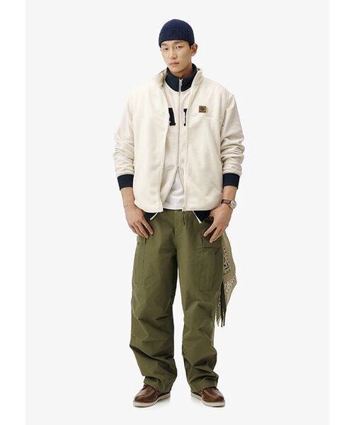 MUSINSA STANDARD（ムシンサスタンダード）の「ポンテリラックスフィットクルーネックTシャツ[クリーム]（Tシャツ/カットソー・メンズ・その他・SMALL/MEDIUM/LARGE/X-LARGE/XX-LARGE/XXX-LARGE）」の8枚目の写真