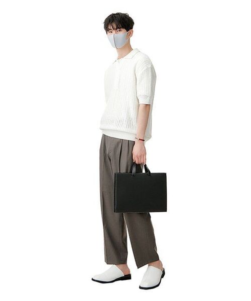 MUSINSA STANDARD（ムシンサスタンダード）の「ポンテリラックスフィットクルーネックTシャツ[クリーム]（Tシャツ/カットソー・メンズ・その他・SMALL/MEDIUM/LARGE/X-LARGE/XX-LARGE/XXX-LARGE）」の15枚目の写真