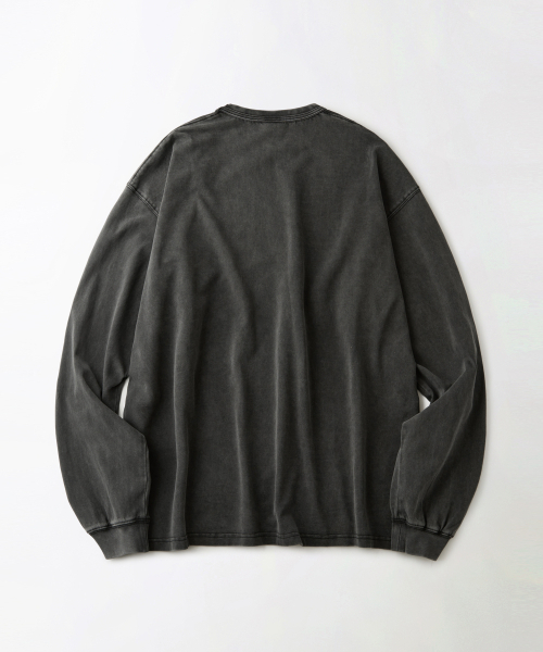 OUTSTANDING（アウトスタンディング）の「[2PACK] VINTAGE WASHING LONG SLEEVE TEE_VINTAGE OLIVE/VINTAGE CHARCOAL（Tシャツ/カットソー・レディース・その他・SMALL/MEDIUM/LARGE）」の9枚目の写真