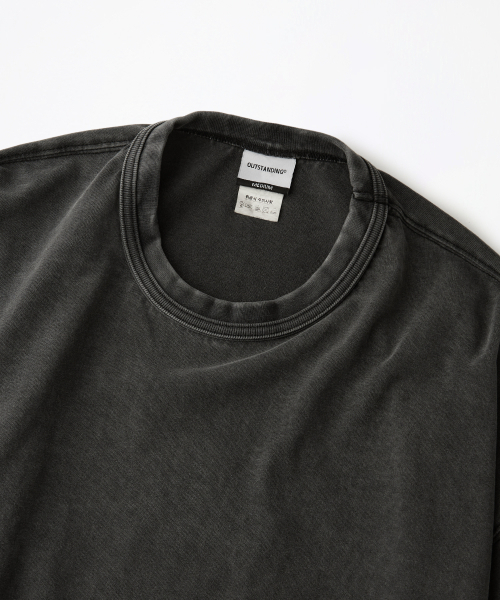 OUTSTANDING（アウトスタンディング）の「[2PACK] VINTAGE WASHING LONG SLEEVE TEE_VINTAGE OLIVE/VINTAGE CHARCOAL（Tシャツ/カットソー・レディース・その他・SMALL/MEDIUM/LARGE）」の10枚目の写真