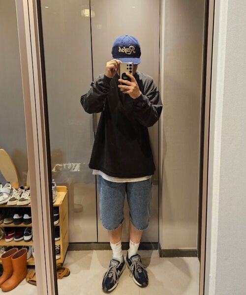 OUTSTANDING（アウトスタンディング）の「[2PACK] VINTAGE WASHING LONG SLEEVE TEE_VINTAGE OLIVE/VINTAGE CHARCOAL（Tシャツ/カットソー・レディース・その他・SMALL/MEDIUM/LARGE）」の17枚目の写真