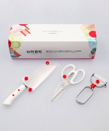 BACKYARD FAMILY（バックヤードファミリー）の「サンクラフト 台所育児 スターターセット３点 右利き用 左利き用（キッチンツール）」