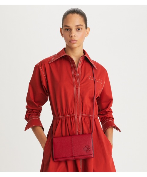 マックグロー ウォレット クロスボディバッグ（財布）｜TORY BURCH