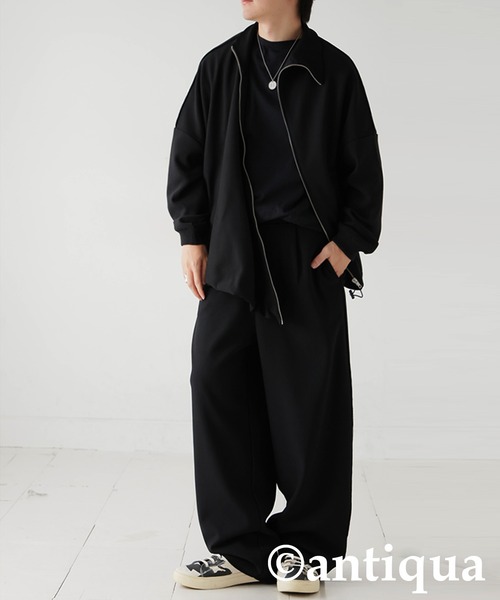 セール】裏起毛 ジョーゼット風 パンツ（その他パンツ）｜antiqua