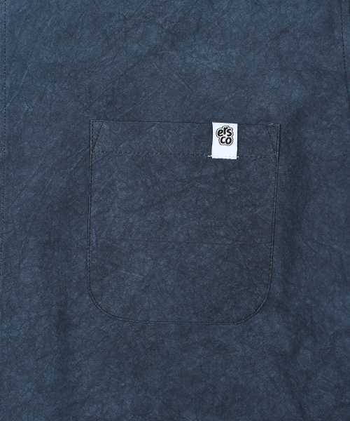 ERSCO(イーアルエスコ)の「ウォッシングコットンシャツ_ネイビー(シャツ/ブラウス・レディース・その他・MEDIUM/LARGE/X-LARGE)」の5枚目の写真