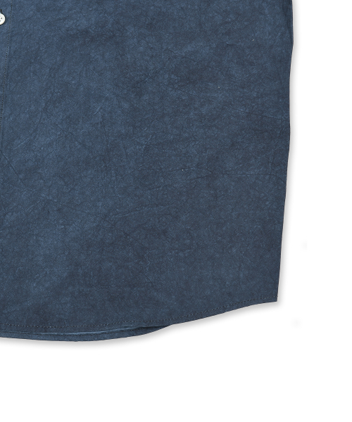 ERSCO(イーアルエスコ)の「ウォッシングコットンシャツ_ネイビー(シャツ/ブラウス・レディース・その他・MEDIUM/LARGE/X-LARGE)」の6枚目の写真