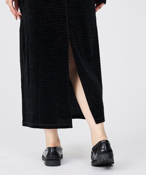 Rouge vif la cle（ルージュヴィフラクレ）の「【Keena/キーナ】ベルベットタンクワンピース/上品/お出かけ/ワンピース【WEB限定】（ワンピース・レディース・ピンク/ブラック・フリー）」の15枚目の写真