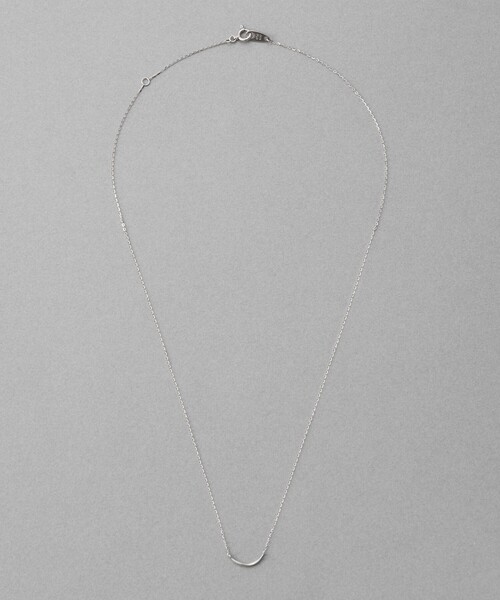 レイヤー] K10WG クレセントムーン ネックレス（ネックレス）｜ete