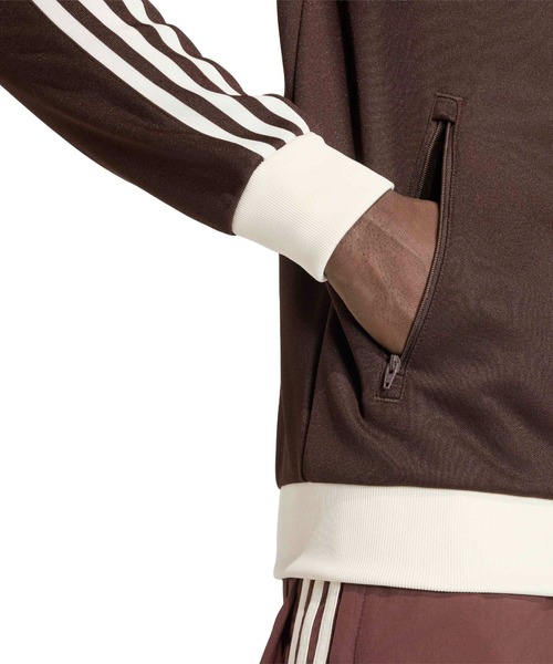 adidas(アディダス)の「adidas CLASSIC TRACK TOP / アディダス クラシック トラック トップ(その他アウター・メンズ・ブラウン・M/S/XXL/XL/L)」の6枚目の写真