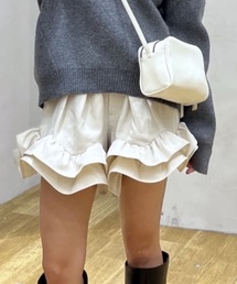 STYLEMIXER | フリルヘムショートパンツ(その他パンツ)