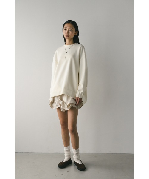 スタイルミキサー（STYLEMIXER）/フリルヘムショートパンツ フリルヘムショートパンツ（その他パンツ）｜STYLEMIXER（スタイル