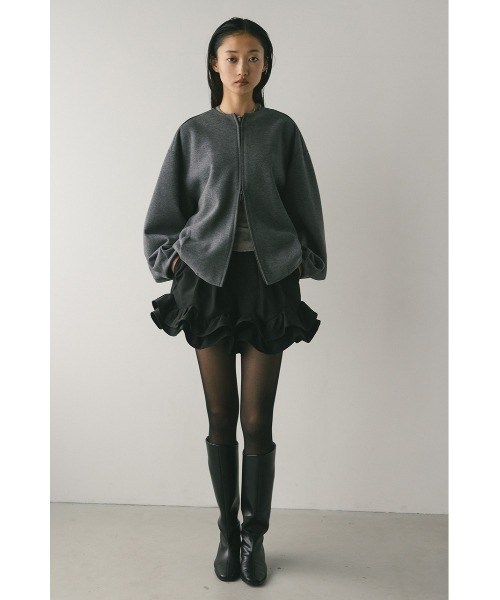 STYLEMIXER（スタイルミキサー）の「フリルヘムショートパンツ（その他パンツ・レディース・アイボリー/ブラック/グレー・SMALL/MEDIUM）」の13枚目の写真