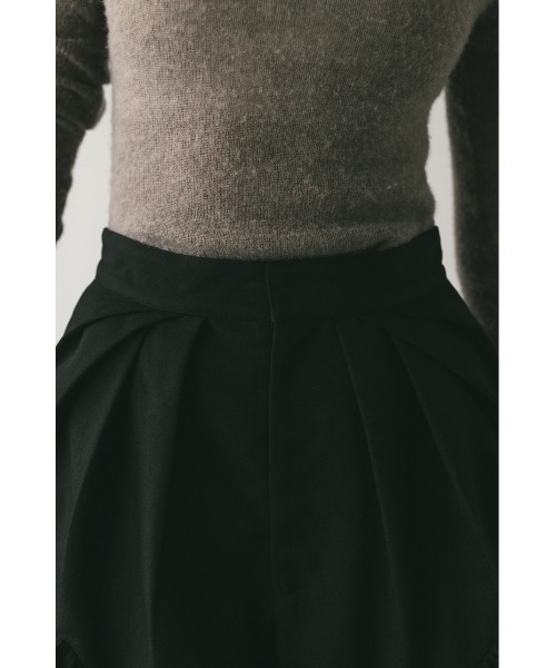 STYLEMIXER（スタイルミキサー）の「フリルヘムショートパンツ（その他パンツ・レディース・アイボリー/ブラック/グレー・SMALL/MEDIUM）」の15枚目の写真