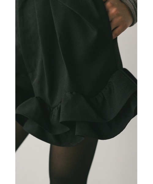 STYLEMIXER（スタイルミキサー）の「フリルヘムショートパンツ（その他パンツ・レディース・アイボリー/ブラック/グレー・SMALL/MEDIUM）」の17枚目の写真