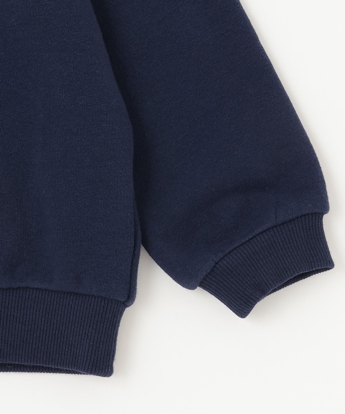 petit main（プティマイン）の「【フワのびっと】アソートアップリケトレーナー（スウェット・キッズ・ライトピンク/アイボリー/サックスブルー/ネイビー・110cm/100cm/90cm/120cm/80ｃｍ/130cm）」の14枚目の写真