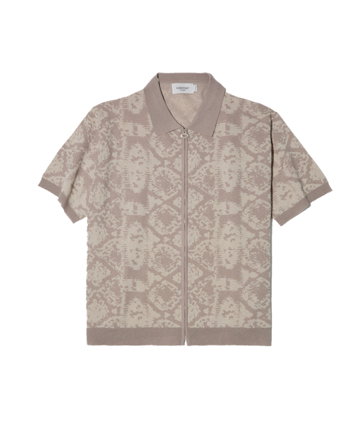 CRITIC(クリティック)の「PYTHON KNIT ZIP UP BEIGE(ニット/セーター・メンズ・その他・MEDIUM/LARGE/X-LARGE)」の2枚目の写真