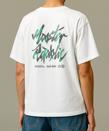 ミストロゴグリーンTシャツホワイト_8112