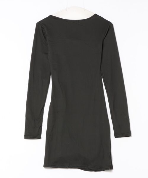 Ritzy（リッツィー）の「スクエアネックタイトワンピース（ワンピース・レディース・ホワイト/ブラック・M/L/XL/S）」の7枚目の写真