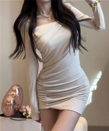 Ritzy | スクエアネックタイトワンピース(ワンピース)