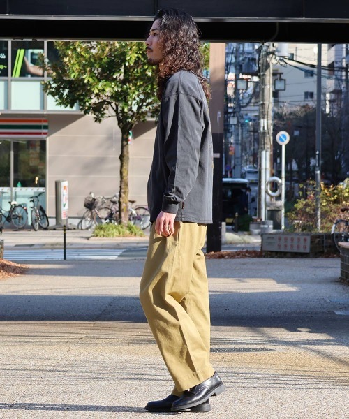 KRIFF MAYER(クリフメイヤー)の「【綿100%】スーベニア刺繍ロンT(龍)(Tシャツ/カットソー・メンズ・チャコール/パープル/オレンジ/サンドベージュ・LARGE/MEDIUM/X-LARGE)」の22枚目の写真