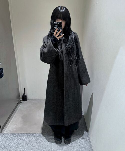 INSILENCE WOMEN（インサイレンスウーマン）の「マキシクリーススカート BLACK（スカート・レディース・その他・MEDIUM/SMALL）」の7枚目の写真