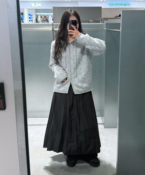 INSILENCE WOMEN（インサイレンスウーマン）の「マキシクリーススカート BLACK（スカート・レディース・その他・MEDIUM/SMALL）」の15枚目の写真