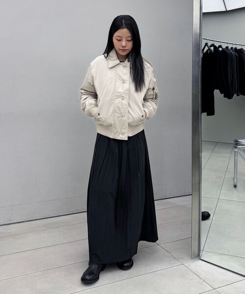 INSILENCE WOMEN（インサイレンスウーマン）の「マキシクリーススカート BLACK（スカート・レディース・その他・MEDIUM/SMALL）」の20枚目の写真