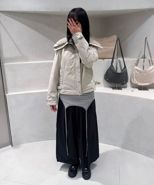 INSILENCE WOMEN（インサイレンスウーマン）の「マキシクリーススカート BLACK（スカート・レディース・その他・MEDIUM/SMALL）」の19枚目の写真