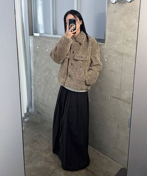 INSILENCE WOMEN（インサイレンスウーマン）の「マキシクリーススカート BLACK（スカート・レディース・その他・MEDIUM/SMALL）」の18枚目の写真