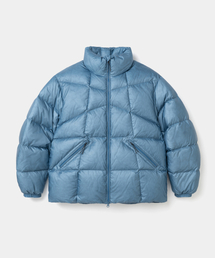 utility down jacket blue