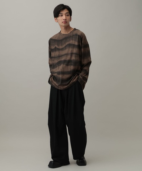 LAND MUSEUM(ランドミュージアム)の「LAND MUSEUM/ダメージTシャツ(Tシャツ/カットソー・メンズ・ブラウン/グレー・FREE)」の22枚目の写真