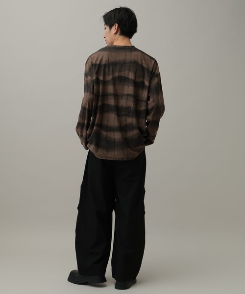 LAND MUSEUM(ランドミュージアム)の「LAND MUSEUM/ダメージTシャツ(Tシャツ/カットソー・メンズ・ブラウン/グレー・FREE)」の21枚目の写真