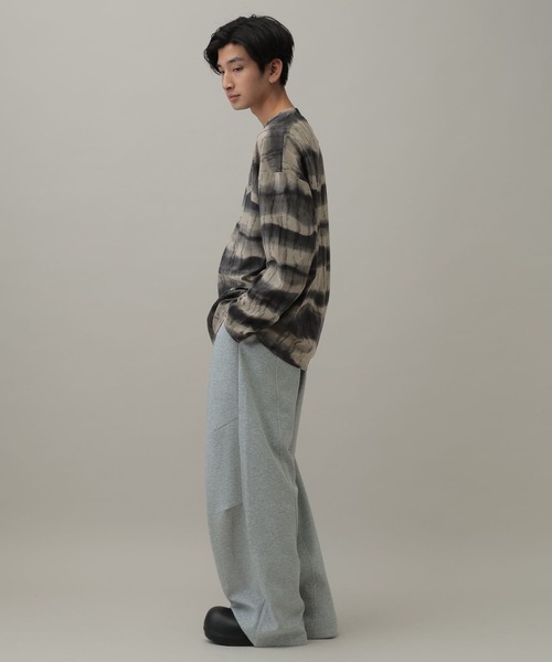 LAND MUSEUM(ランドミュージアム)の「LAND MUSEUM/ダメージTシャツ(Tシャツ/カットソー・メンズ・ブラウン/グレー・FREE)」の15枚目の写真