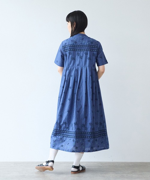 bulle de savon（ビュルデサボン）の「びわ刺繍 ワンピース（ワンピース・レディース・ホワイト・FREE）」の18枚目の写真