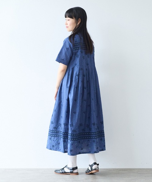 bulle de savon（ビュルデサボン）の「びわ刺繍 ワンピース（ワンピース・レディース・ホワイト・FREE）」の17枚目の写真