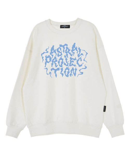 ASTRAL PROJECTION（アストラルプロジェクション）の「ヘイズレタリングオーバーサイズドロップショルダースウェット_ホワイト（スウェット・メンズ・その他・X-LARGE/XX-LARGE/LARGE）」の2枚目の写真