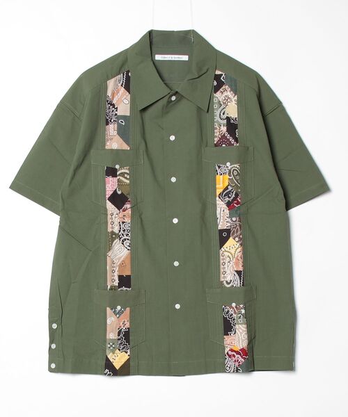 Children of the discordance(チルドレン オブ ザ ディスコ-ダンス)の「Children of the discordance / BANDANA CUBA SHIRT SS / COTDSH-138(シャツ/ブラウス・メンズ・ブラウン/カーキ/ブラック・3/2)」の3枚目の写真