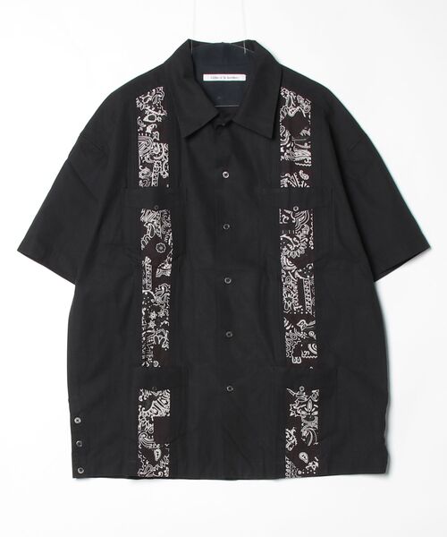 Children of the discordance(チルドレン オブ ザ ディスコ-ダンス)の「Children of the discordance / BANDANA CUBA SHIRT SS / COTDSH-138(シャツ/ブラウス・メンズ・ブラウン/カーキ/ブラック・3/2)」の1枚目の写真