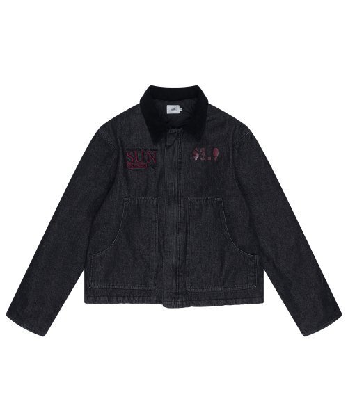 SUNDAY FRUIT MARKET(サンデーフルーツマーケット)の「SUNDAY DENIM JACKET BLACK(デニムジャケット・メンズ・その他・MEDIUM/LARGE)」の2枚目の写真