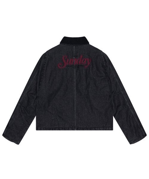 SUNDAY FRUIT MARKET(サンデーフルーツマーケット)の「SUNDAY DENIM JACKET BLACK(デニムジャケット・メンズ・その他・MEDIUM/LARGE)」の3枚目の写真