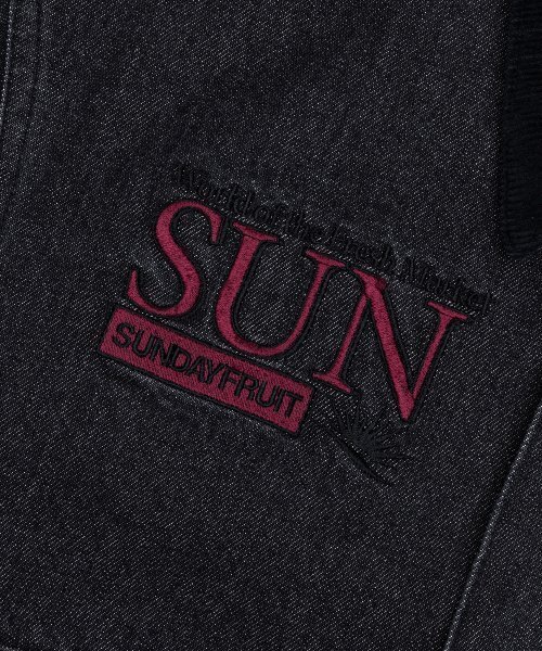 SUNDAY FRUIT MARKET(サンデーフルーツマーケット)の「SUNDAY DENIM JACKET BLACK(デニムジャケット・メンズ・その他・MEDIUM/LARGE)」の5枚目の写真